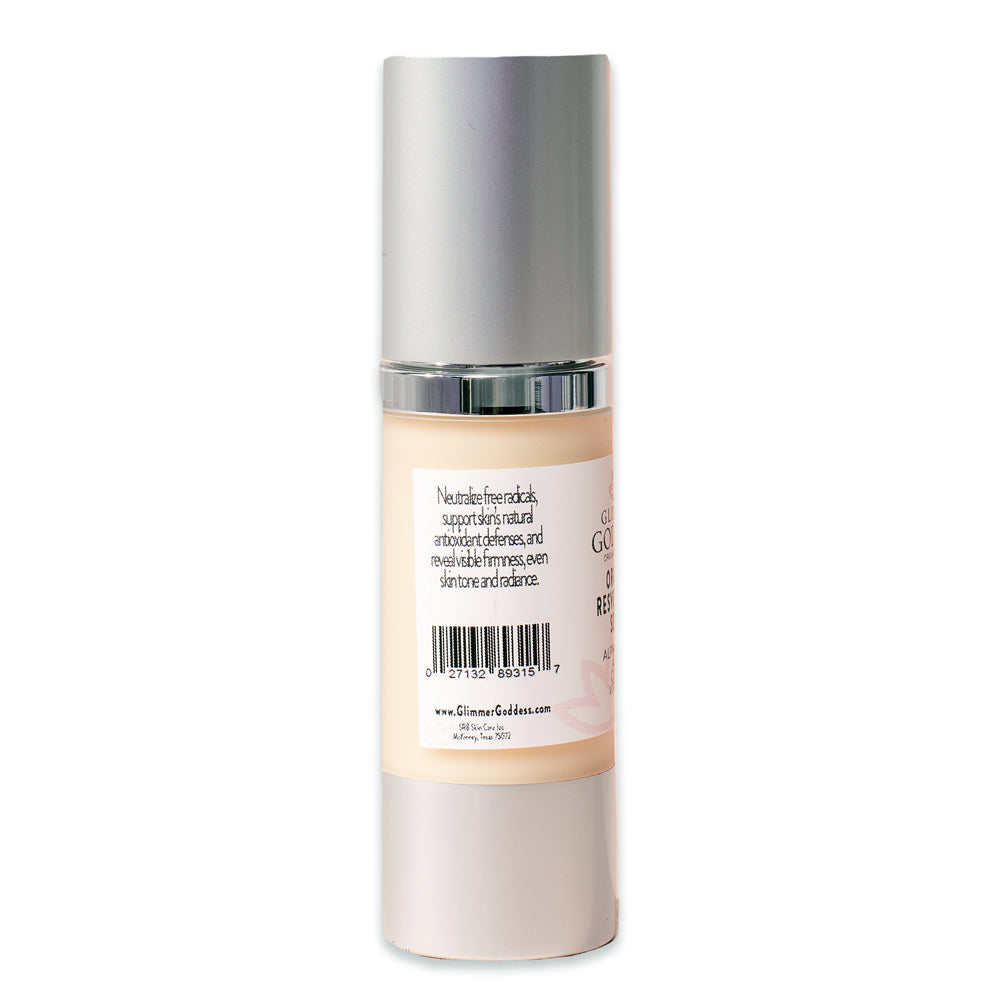 Organic Resveratrol Instant Firming Serum - Visibly Smooths Fine Lines